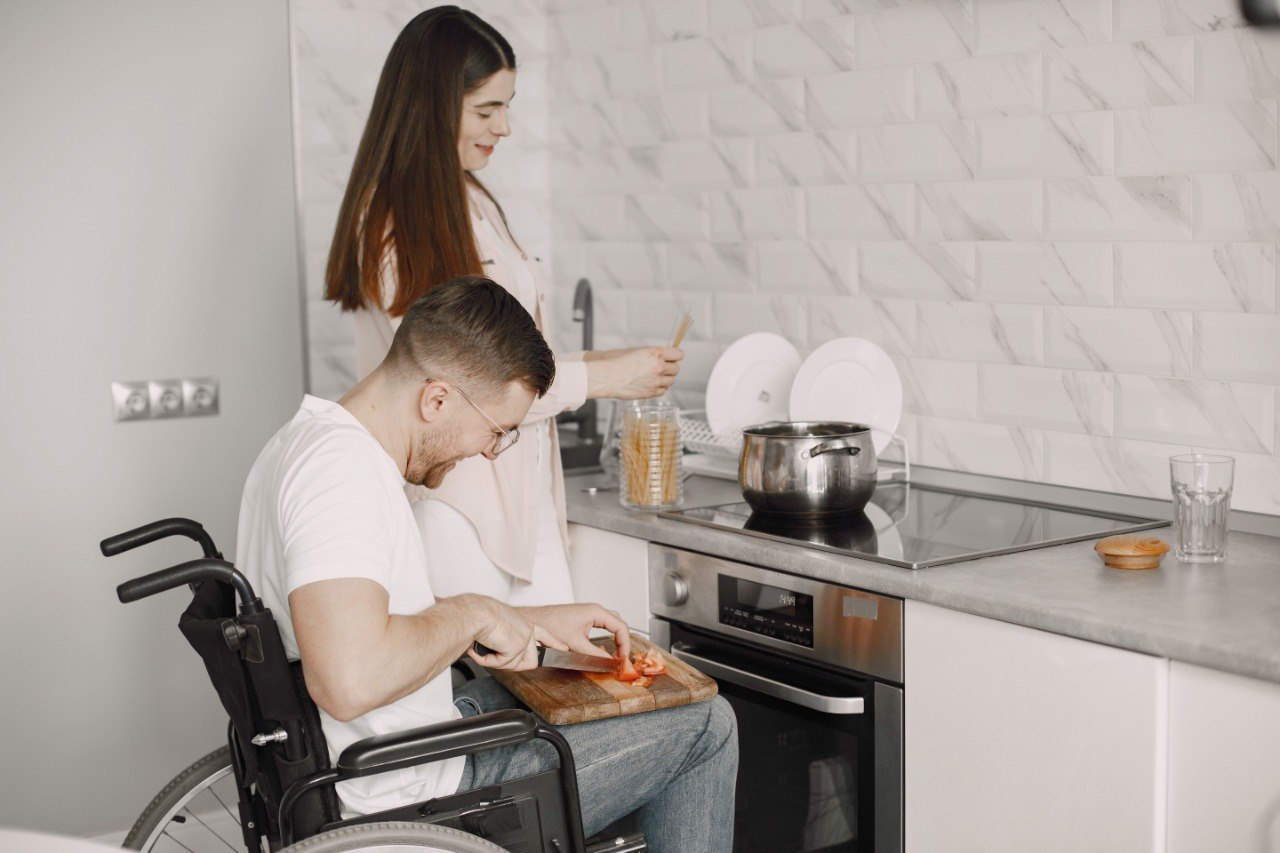 Supported Independent Living kitchen support at home